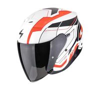 Scorpion Exo-Z1 VUE Blanco Mate-Rojo-Negro S