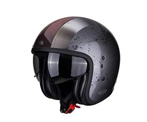 Scorpion NC Casco per Moto, Adultos Unisex, Gris, S