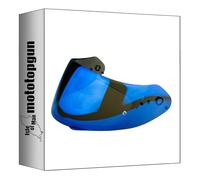 Scorpion Pantalla Casco exo-491 kdf14-3 Espejo Azul mototopgun 56-526-70