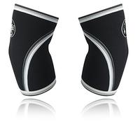 Scorpion Power Lifting - Par de coderas de neopreno de 5 mm para Cross fit y levantamiento de pesas, hombre Unisex, negro, XL