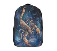 Scorpion Universe Mochila Infantil,Mochila Escolar Para Niños Mochila Escolar De Dibujos Animados En 3D Mochilas Escolares Anime Mochila 3D Estampado Mochila Bolsa De Viaje Para Niños Y Niñas 17inch