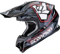 Scorpion VX-16 Evo Air Rok Bagoros, casco de motocross XXL female Negro/Gris/Rojo/Blanco