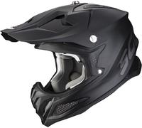 Scorpion VX-22 Air Solid Casco de motocross, negro, tamaño XS para Hombres
