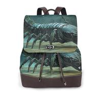 Scorpions - Mochila de viaje para mujer, estilo casual, mochila de piel estampada para el trabajo