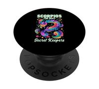 Scorpios The Best Secret Keepers PopSockets PopGrip Adhesivo