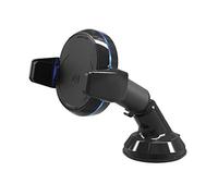 Scosche MagicGrip Sense and Grip Phone Mount - Wireless Charging, for Qi-Enabled Devices - Suction Cup, Double Pivot