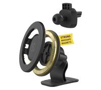 Scosche MagicMount SMSDV MagSafe - Soporte magnético para teléfono celular, soporte de teléfono para salpicadero/ventilación compatible con iPhone 15/14/13/12/Pro/Max/Plus/Mini/Mag, accesorios seguros