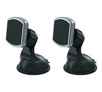 Scosche, MPWD2PK-UB, MagicMount Pro, Soporte magnético Fuerte y Seguro para teléfono Android y iPhone, para Ventana o salpicadero de Coche, Soporte Universal Ajustable de 360°, 2 Unidades