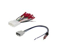 SCOSCHE NN4A2B - Paquete de arnés de cables y adaptador de antena compatible con vehículos Nissan y Subaru seleccionados de 2007 en adelante