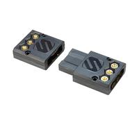 Scosche UAKP Kwik Plug Conector de alimentación de liberación rápida para amplificadores y gabinetes de Graves Activos