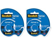 Scotch 183 Wall Safe - Cinta para pared (16,5 m x 19 mm) (Paquete de 2)
