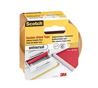 Scotch 4201 Cinta de Doble Cara para moquetas, Blanco, 7m x 50mm