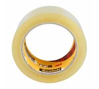 Scotch Klebstoffe Cinta de embalaje transparente 50 mm x 66 m – 6 rollos/paquete