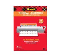 Scotch Bolsas para carpetas de laminación, 235 mm x 292 mm