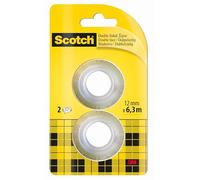 Scotch Box Lock Cinta de Embalar - 1 Rollo con dispensador, 48 mm x 20.3 m - Cinta Adhesiva de Calidad para Cerrar Cajas, Cartones y Paquetes