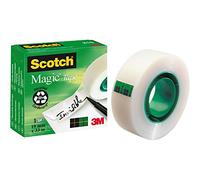 Scotch Brand 55851 - Cinta adhesiva, invisible, permanente, 19 mm x 33 m, 12 unidades
