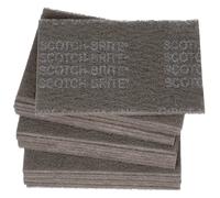 Scotch-Brite 07448 - Almohadilla de mano ultrafina (carburo de silicio, 15,2 cm de ancho x 22,8 cm de largo, grano ultrafino), 1 Box of 20 pads (20 total units), 1