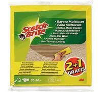 Scotch-Brite 086142 Bayeta Multiusos, Compuesto, Amarillo, 10 x 4 x 10 cm