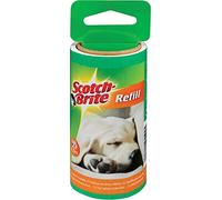 Scotch-Brite 837rp de 30 - Rollo para rodillo quitapelusas de pelo de animales, Repuesto para rollo 30 hojas (Juego de 4)