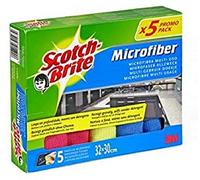Scotch-Brite Bayeta de Microfibra, Paño multiusos, Quita el polvo y la suciedad, Lavable a máquina