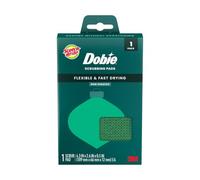 Scotch-Brite Esponja de Cocina para Lavar, Almohadilla de fregado Dobie de Navidad, Almohadilla de Malla de Secado rápido con un Color Verde Festivo