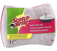 Scotch-Brite Esponja XXL para Fregar el Baño, 1 unidad por paquete - Suave y Duradera, para Superficies Delicadas como Vidrio, Cromados y Cerámica