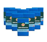 Scotch-Brite Estropajo antiarañazos, 20 Almohadillas, Azul, conteo