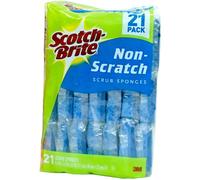 Scotch -Brite Non Scratch Scrub sponges - 21 Pack - Individually Wrapped