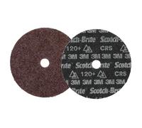 Scotch-Brite Precision Disco para la preparación de superficies de uso intensivo, HD-DH, Extra Coarse 80+, 178 mm x 22.23 mm