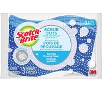 Scotch-Brite Puntos antiarañazos, Paquete de 3 Unidades, antiarañazos para una Limpieza eficaz y Protectora