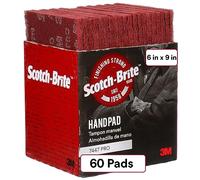Scotch-Brite(TM) 7447 Pro - Almohadilla de mano (6 x 9 cm, 3 unidades)