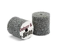 Scotch-BriteTM Deburr and Finish Pro Rueda unitizada, 3 pulgadas x 1/8 pulgadas x 1/4 pulgadas, 8C CRS+, 40 por caja