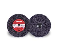 Scotch-BriteTM RolocTM+ Clean and Strip XT Pro Disc, TR+, 4 in x 1/2 in, S XCS, 10 por caja
