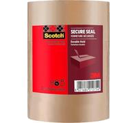 Scotch Klebstoffe Cinta adhesiva de embalaje marrón – 3 rollos, 50 mm x 66 m