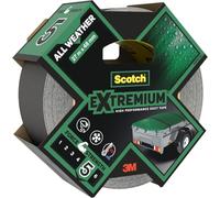 Scotch Cinta Adhesiva Extra Resistente a Altas Temperaturas, Exterior, Color Negro, 27 m x 48 mm