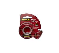 Scotch Cinta súper sostenible, acabado transparente, 50% más adhesivo, favorito de confianza, 3/4 x 150 pulgadas, dispensada