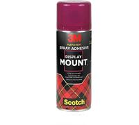 Scotch DisplayMount Adhesivo en Spray, Adhesivo Versátil, 400 ml - Pegamento Multifuncional para Montaje y Unión Permanente