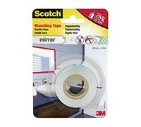Scotch Klebstoffe Cinta adhesiva doble cara espuma 19 mm x 1,5 m blanco