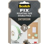 Scotch-Fix Cinta de montaje para interiores 4496G-1950-P, 19mmx5m, 1 rollo/pack (el embalaje puede variar)