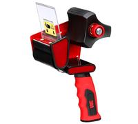 Scotch HR83 Dispensador de cinta de embalaje de mano con hoja retráctil para cinta de 3" - Ligero y portátil para empaque comercial, envío, mudanza, cartón y sellado de cajas