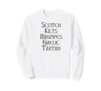 Scotch Mata A LA GABALDA Tartan GAÉLICO Escocia Meme escocés Sudadera