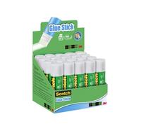 Scotch Pegamento de Barra - 1 Caja con 20 Barras de Pegamento - Barras de 21g - para Uso General para el Colegio, el Hogar y la Oficina - Sin Disolvente