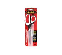 Scotch Precision Ultra Edge Non-Stick Scissor, 8-Inch, Brown with Assorted Accent Colors (Dot Color Will Vary)