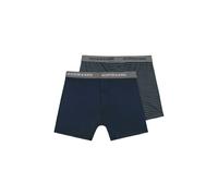 Scotch & Soda 2pk Mens Cotton Modal Knit Boxer Brief Underwear Navy Talla: S | Bóxeres Outlet | Hombre | Azul