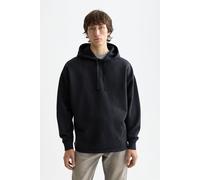 Scotch & Soda 3 Crosses Hoodie Black Talla: L | Sudaderas con Capucha Outlet | Hombre | Negro