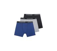 Scotch & Soda 3pk Mens Cotton Stretch Boxer Brief Navy/grey Talla: XXL | Bóxeres Outlet | Hombre | Azul