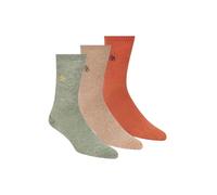 Scotch & Soda 3pk Mens Non Terry Ribbed Crew Green Talla: OS | Ropa Interior Outlet | Hombre | Verde