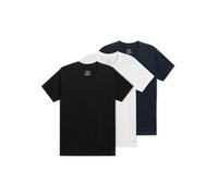 Scotch & Soda 3pk Mens Ultra Soft Crew Neck Tee Underwear Blk/blu/wht Talla: XXL | Camisetas Básicas Outlet | Hombre