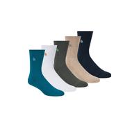Scotch & Soda 5pk Mens 1/2 Terry Cotton Blend Gift Set Box Medium Green Talla: OS | Ropa Interior Outlet | Hombre | Verde