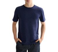 Scotch & Soda All Over Print T-Shirt Camiseta Hombre, Batik Logo Print Navy AOP, M